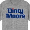 Dinty Moore Logo Juniors Heather Gray T-shirt - image 2 of 3