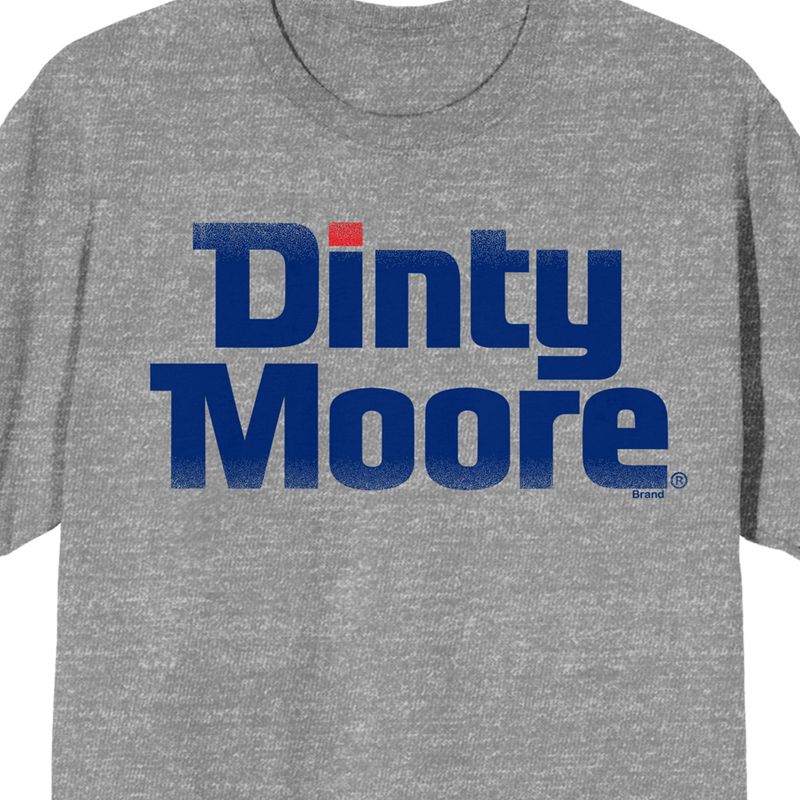 Dinty Moore Logo Juniors Heather Gray T-shirt, 2 of 4