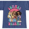 Girls' - Barbie - Summer Dreams Fitted Short Sleeve Graphic T-Shirt - 2 of 4