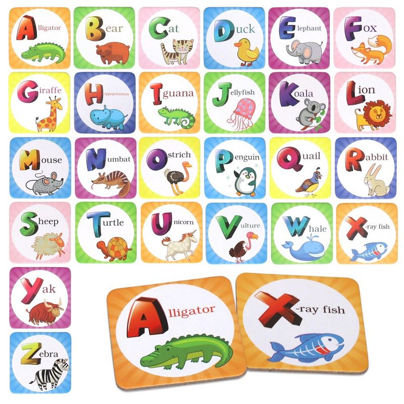 Adorable Memory Match Game (Alphabet Memory Match Game), 3 of 4