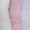 Muk Luks 3 Pack Dream Step Low Cut w/Pom - 3 of 4