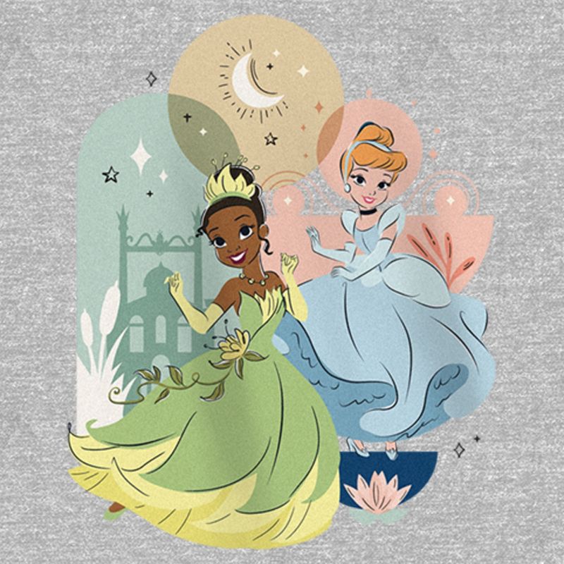 Girl's Disney Tiana and Cinderella Dance T-Shirt, 2 of 6