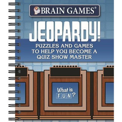 Brain Games - Jeopardy! - by  Publications International Ltd & Brain Games (Spiral Bound)