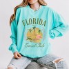 Simply Sage Market Florida Social Club Flamingo Lightweight Garment Dyed Sweatshirt - 2 of 4