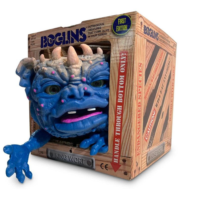 TriAction Toys Boglins 8 Inch Foam Monster Puppet | King Wort, 2 of 7