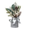 Transpac Metal 16 in. Multicolor Christmas Berry and Ornament Arrangement in Jug - 2 of 4