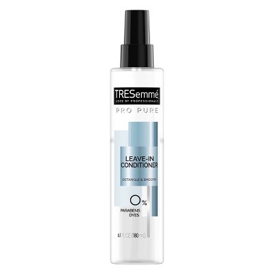 TRESemme Pro Pure Leave-in Conditioner For Dry Hair Detangle and Smooth Conditioner - 6.1 fl oz