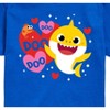 Boys' - Baby Shark - Valentine's Day Short Sleeve Graphic T-Shirt - 2 of 4