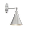 Savoy House Glenn 1 - Light Wall Light in  Satin Nickel - 2 of 4