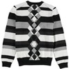 Perry Ellis Womens Square Smocked Hem Crochet Cardigan Sweater - 2 of 2