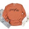 Simply Sage Market You Had Me At Pumpkin Spice Garment Dyed Long Sleeve - 3 of 4