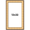 PosterPalooza | Traditional Gold Picture Frame - UV Acrylic, Foam Board Backing, Hanging Hardware - 2 of 4