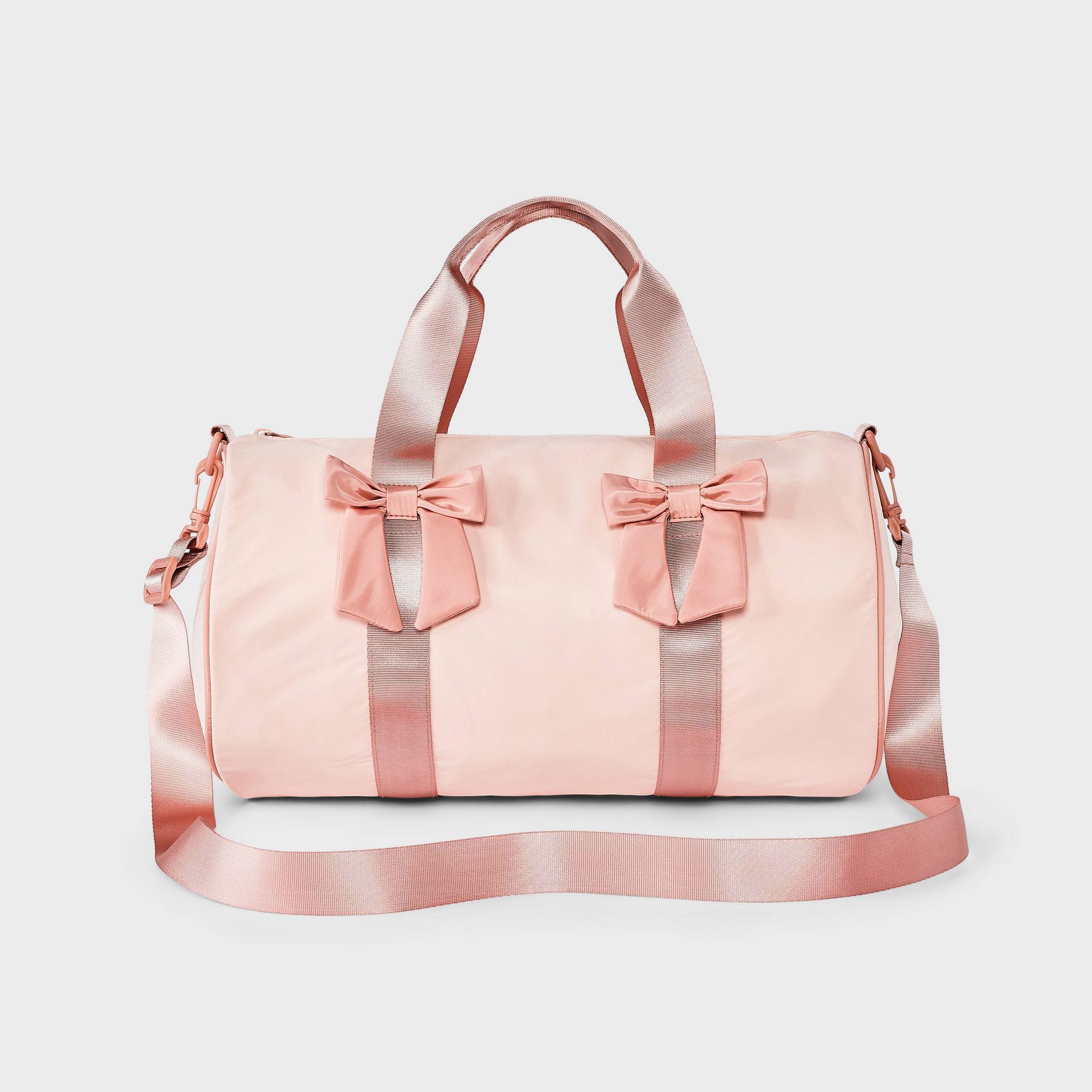 Girls' Duffel Bag with Bows - Cat & Jack™ Pink