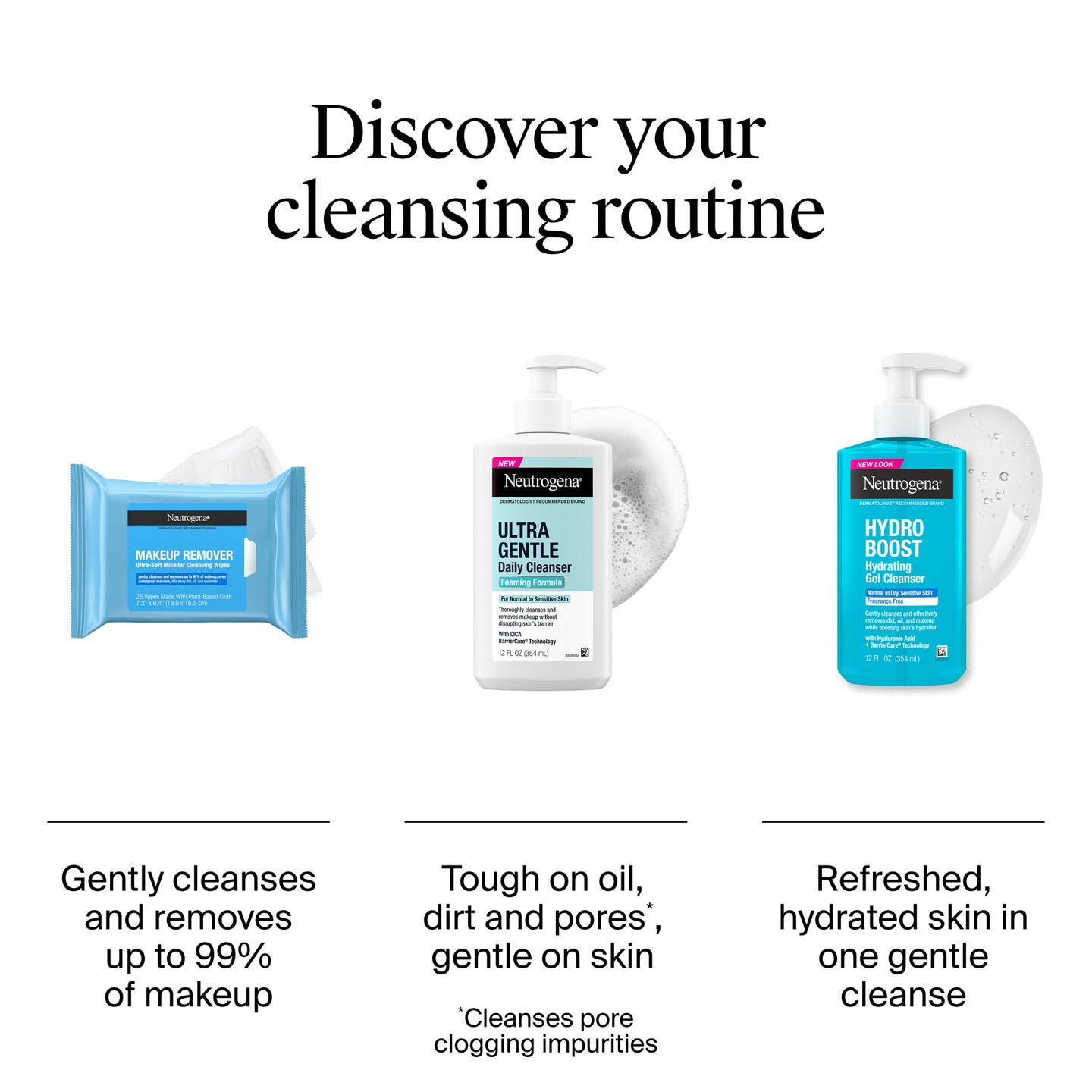 Мицеллярные салфетки для снятия макияжа Neutrogena Ultra Soft, 50 шт. — фото 7