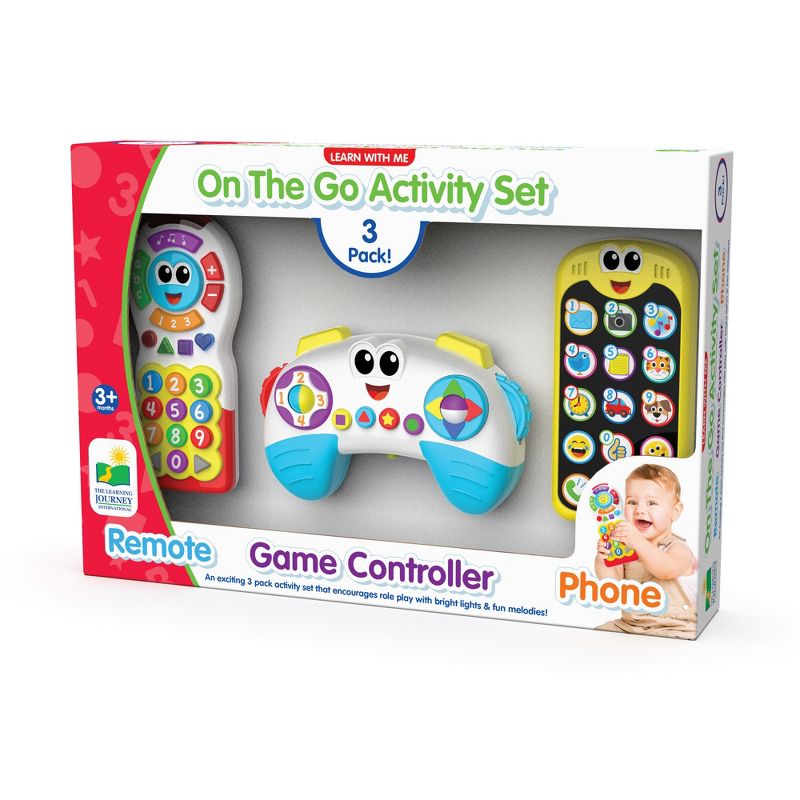 The Learning Journey On the Go 3 Pack Phone, Remote, and Controller Activity Set, 3 of 6