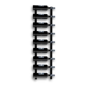 HOMLUX Industrial 9/12 Bottle Wine Rack Drinks Storage Organizer: Wall Mounted, Home Bar, Kitchen - 1 of 4