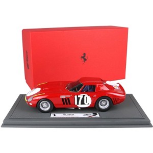 Ferrari 250 GTO #170 "Tour de France Automobile" (1964) with DISPLAY CASE Limited Edition to 200 pieces 1/18 Model Car by BBR - 1 of 4
