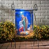 Holy Night Nativity Garden Lustre Flag - 2 of 4