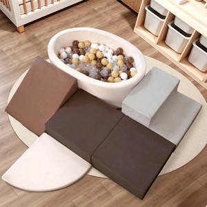 MORITA INC Climber with Ball Pit, Soft Play, Foam Climbing Blocks - 1 of 2