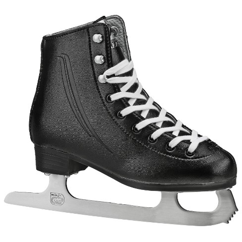 Lake Placid CASCADE Boy's Figure Ice Skate - Black (Size 1)