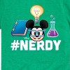Boys' - Disney - Nerdy Mickey Short Sleeve Graphic T-Shirt - 2 of 4