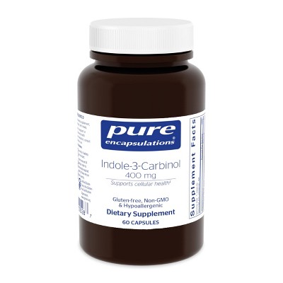Pure Encapsulations Indole-3-Carbinol 400 mg - Supports Healthy Breast, and Cervical Cell Function