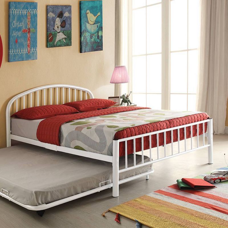 79&#34; Full Bed Cailyn Bed White - Acme Furniture, 1 of 10