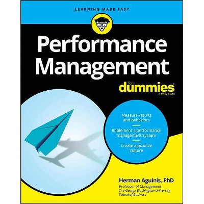 Performance Management For Dummies - by  Herman Aguinis (Paperback)