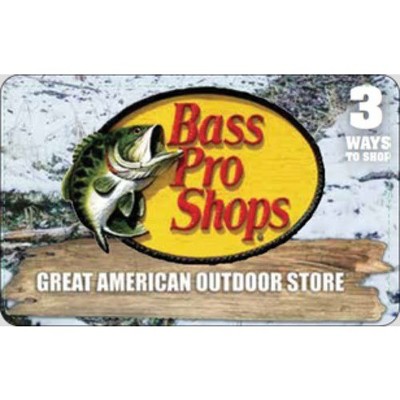 Bass Pro Shops Gift Card (Email Delivery)