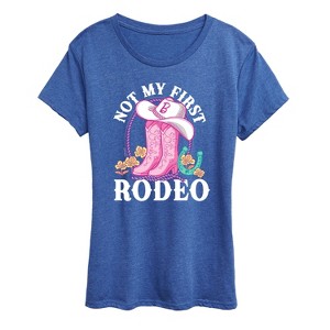 Women's - Barbie - Not My First Rodeo Short Sleeve Graphic T-Shirt - 1 of 4