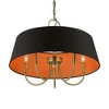 Livex Lighting Palma 5 - Light Pendant in  Antique Brass - 2 of 4