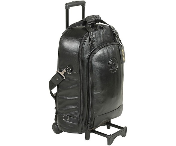 Gard Trumpet & Flugelhorn Wheelie Bag 13-WBFLK Black Ultra Leather
