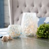 Painted Glass Candle Holder Vase - 2 of 4