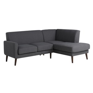 Lifestyle Solutions Salford Sofa Bumper Sectional Woven - 1 of 4