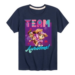 Boys' - Paw Patrol - Team Awesome Short Sleeve Graphic T-Shirt - 1 of 4