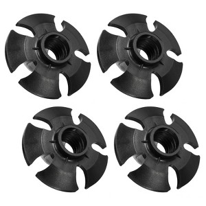 Unique Bargains Plastic Mud Ski Outdoor Climbing Trekking Pole Accessories 2" x 0.67" 4 Pcs - 1 of 4