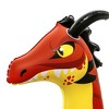 H2OGO! 56 x 38 Inch Dragon Fury Kids Polar Shield Winter Snow Sled Tube for Ages 6 and Up with Pull Rope and Large Handles, Multicolor - 4 of 4