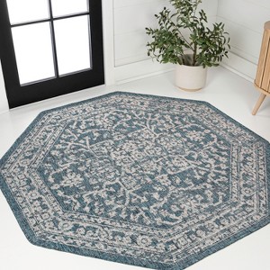 JONATHAN Y Malta Bohemian Medallion Textured Weave Indoor/Outdoor Area Rug - 1 of 4