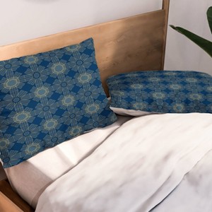 Deny Designs Twin/Twin Extra Long Mirimo Alba Blue Duvet Cover and Pillow Sham Blue - 1 of 4