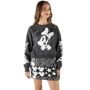 Disney Junior French Terry Oversized Matching Family Sweatshirt Sizes (2T - 2XL) - 1 of 4