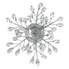 CWI Lighting Ivy 3 Light Drum Shade Flush Mount With Chrome Finish - 4 of 4