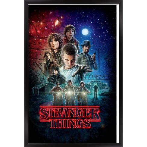 Trends International Netflix Stranger Things: Season 2 - One Sheet Framed  Wall Poster Prints : Target