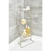 iDESIGN Everett 3 Tier Shower Shelf Organizer 12 "x7 "x32 " Satin - 3 of 4