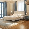 Galano Queen Weiss Clara Bed with Headboard – Oslo Oak - 3 of 4