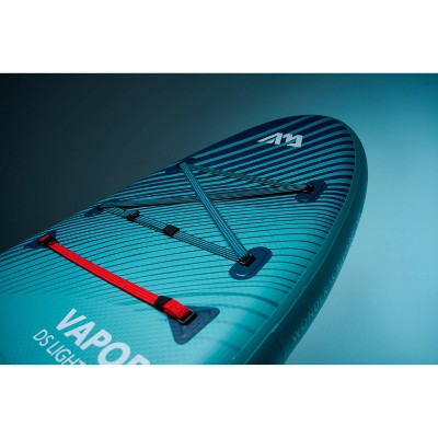 Aqua Blue Inflatable Stand-Up Paddleboard with Paddle and Leash