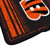 NFL Cincinnati Bengals Basic Block Double-Sided Flannel Fleece Blanket - image 2 of 3