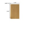 Akoasm 23 Inch Tall Narrow Bathroom Storage Cabinet With Drawers And Shelves-Oak - 2 of 4