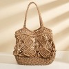 Women's Braided Straw Handbag - Cupshe - image 3 of 3