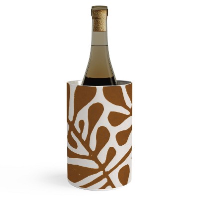 Alisa Galitsyna Linocut Plant 2 Wine Chiller - Deny Designs