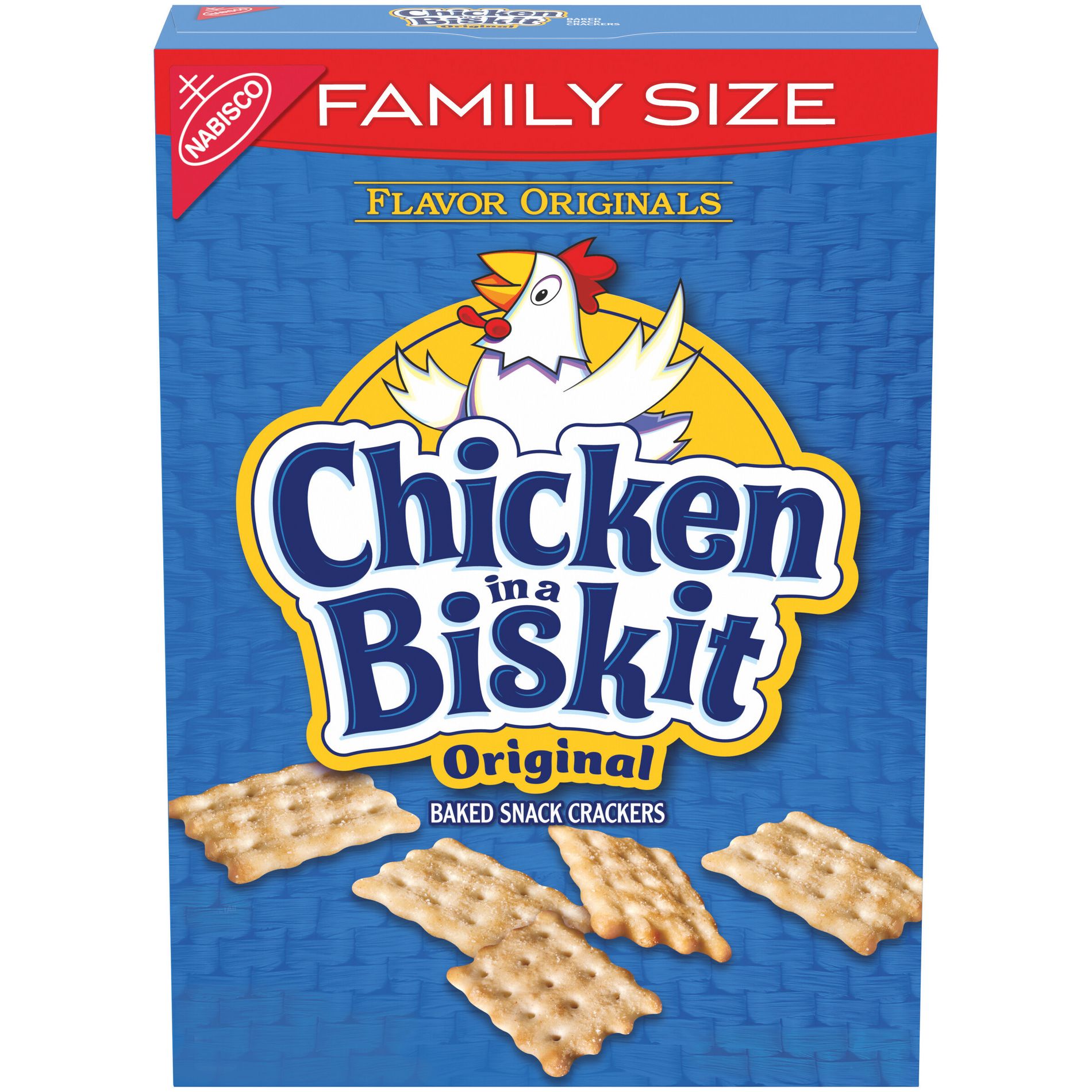 Chicken in a Biskit Original Baked Snack Crackers
